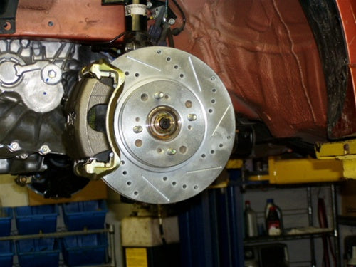 Fastbrakes 1996-2000 Civic EX 11" slotted/drilled rotor big brake kit