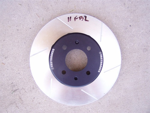 Fastbrakes 2 piece slotted 11" rotor