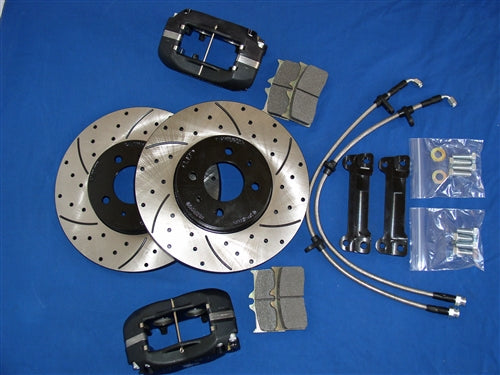 1984-1986 Toyota Corolla AE86 11" 4 piston performance big brake kit